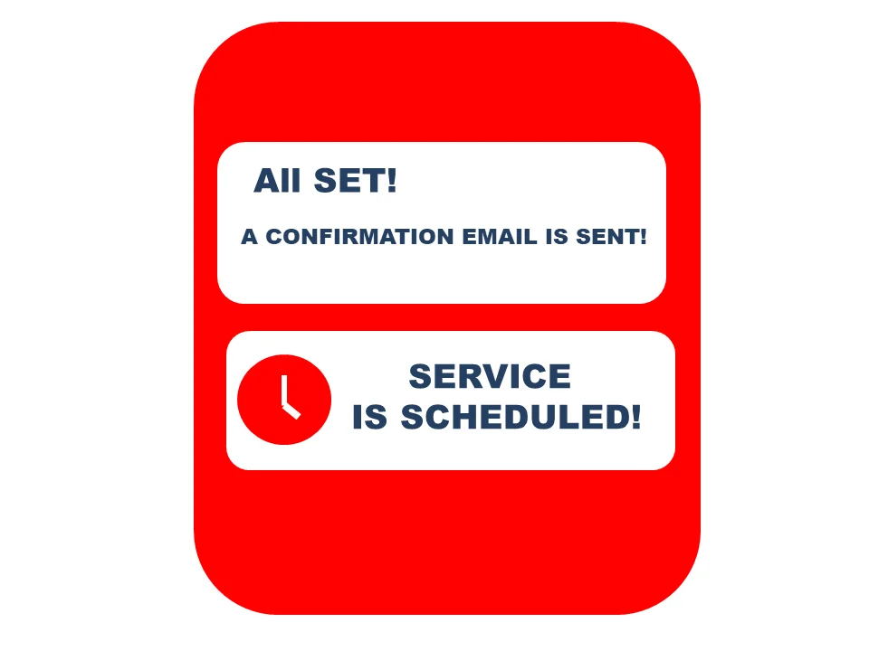 confirm Taxi service drawing